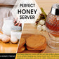 Honey Dispenser Juice Syrup Pot
