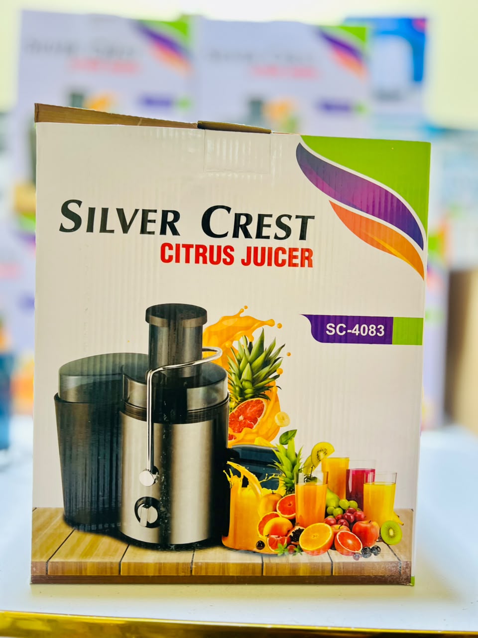 Silver Crest Fruit Juicer With Two Speed Settings