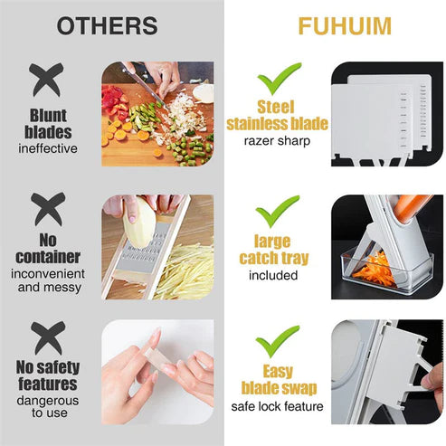 Mandoline Vegetable Cutter Slicer Chopper | Multi-function Cutter