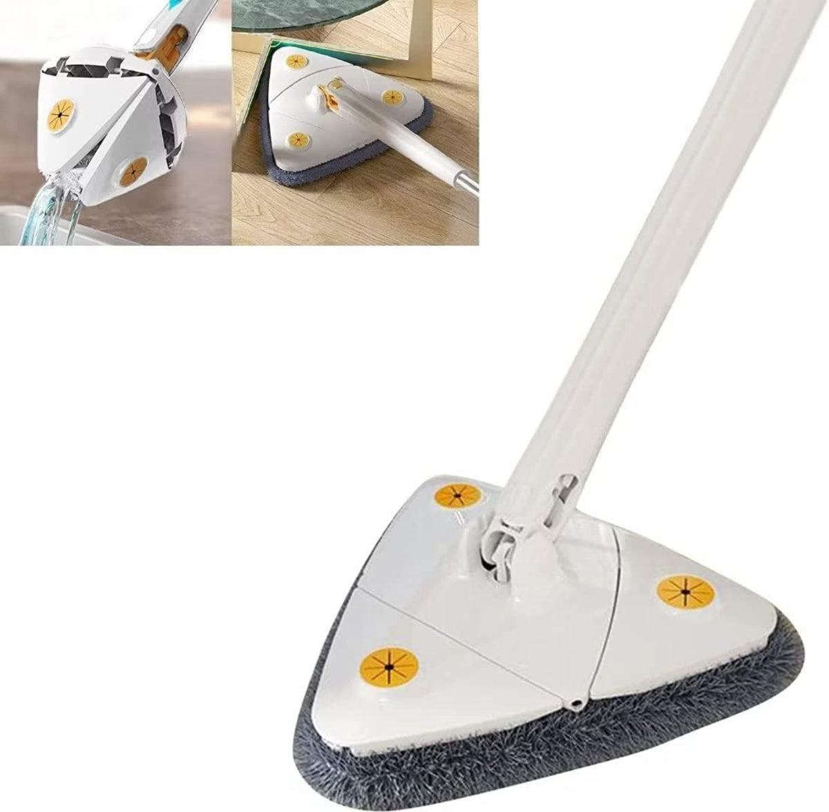 Royal's Triangle Shaped Microfiber Mop