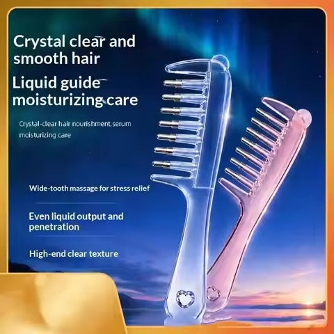 Scalp Massage & Relaxing Comb with Rolling Balls