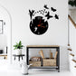 3d wall clock Wooden Wall Clock