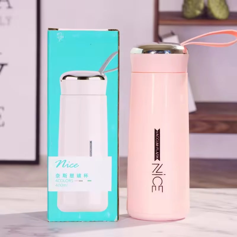 Nice Glass Bottle Water Mini Flask