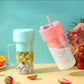 Portable Mini Crusher Juicer – USB Rechargeable Electric Juice Cup with Straw
