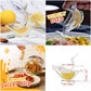 Manual Lemon Clip Portable Clear Fruit Juicer Bird Lemon Slice Squeezer