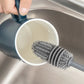1 pcs Silicone Feeder Bottle Brush Glass Brush Cup Brushes Long Handle