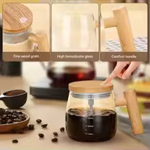 Self Stirring Coffee Mug – Electric Automatic Mixing Cup for Coffee, Milk, & Drinks