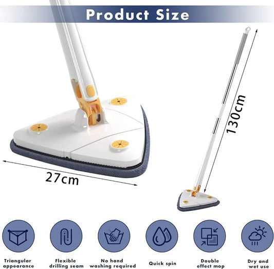 Royal's Triangle Shaped Microfiber Mop