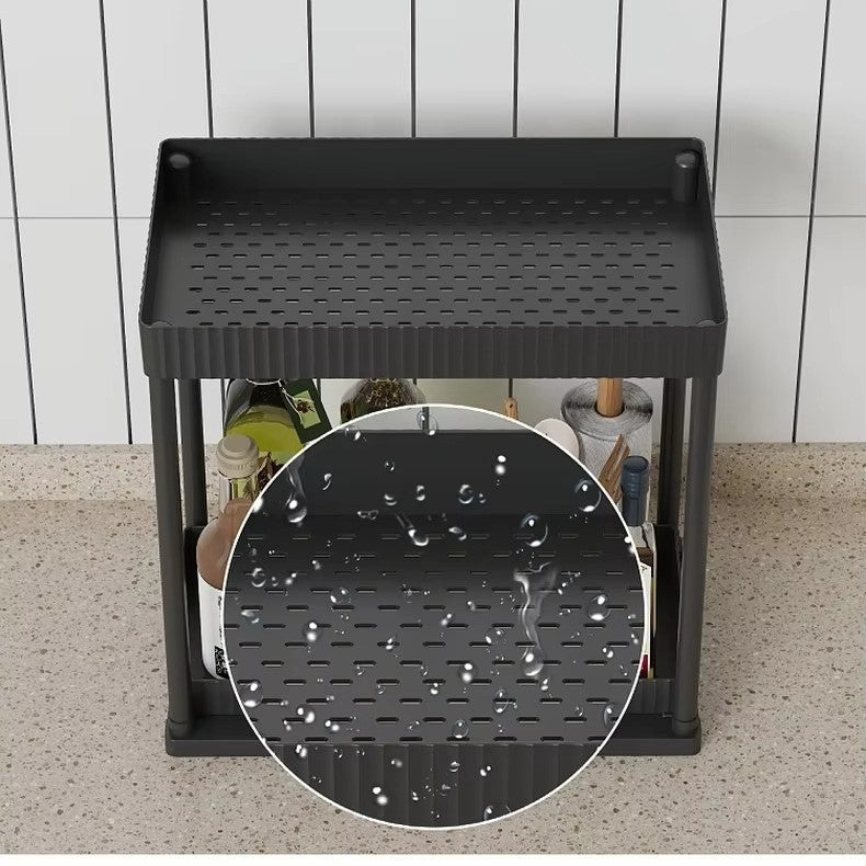 Multi-Functional Kitchen Shelf | Nail-Free Installation