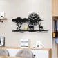 3D Jungle Wooden Wall Clock