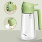 470ml Kitchen Glass Oil Sprayer Bottle | 2‑in‑1 Olive Oil Dispenser | Transparent Premium Quality