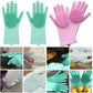 Silicon Washing Gloves High Quality Big Size