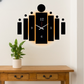 3d Tile Wall Clock  | Wooden Tile Wall Clock Frame wall Art  | Wall decoration
